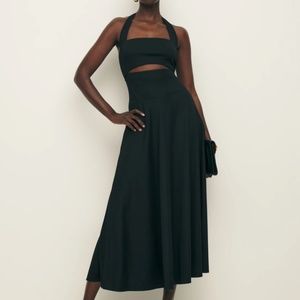 Reformation Sonali Knit Dress - Black